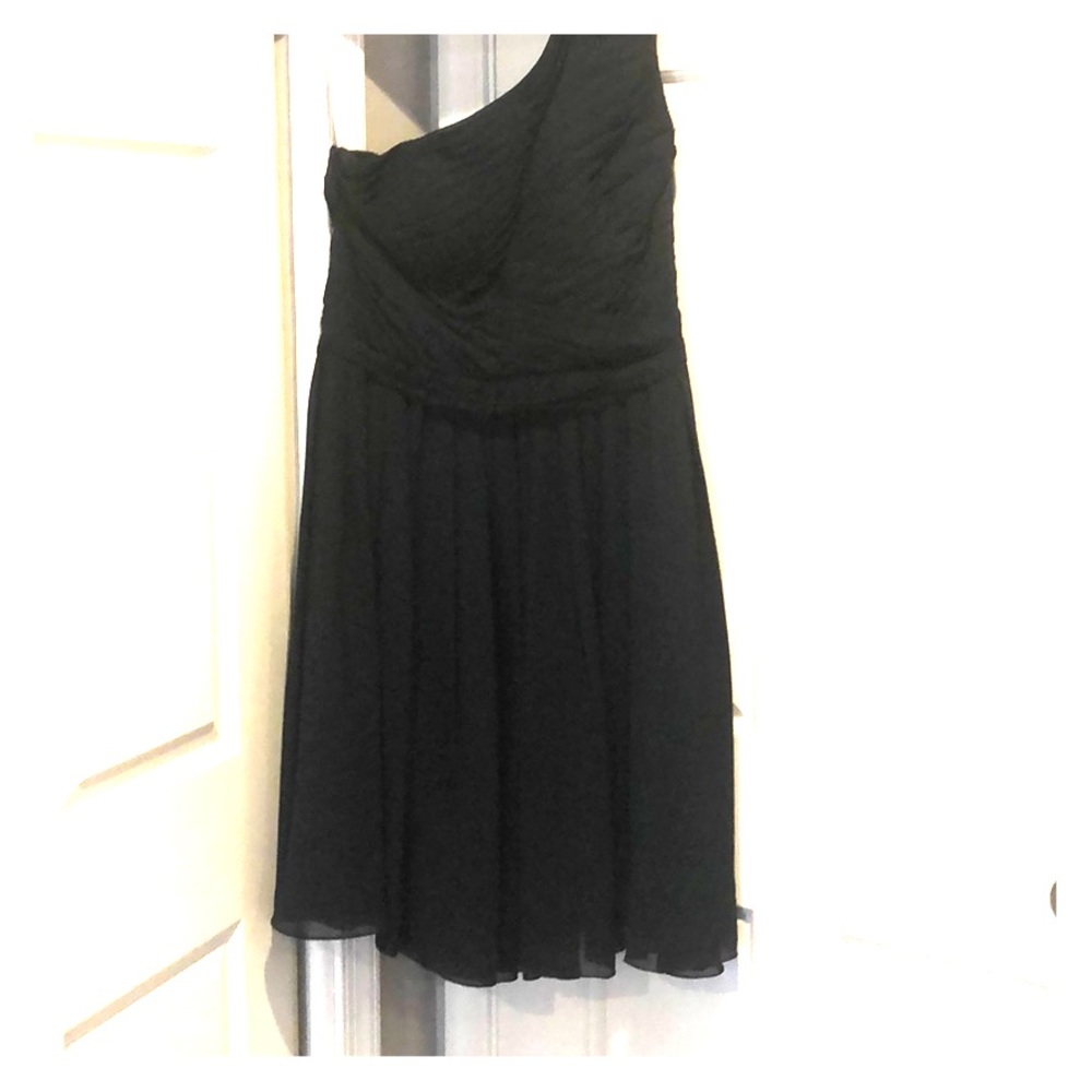 One shoulder bridesmaid dress